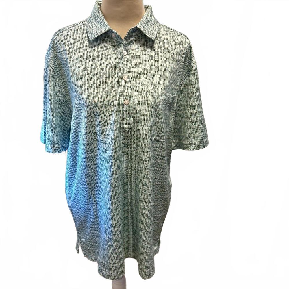 Tommy Bahama San Lucio Stretch Mens Polo Golf Shirt M